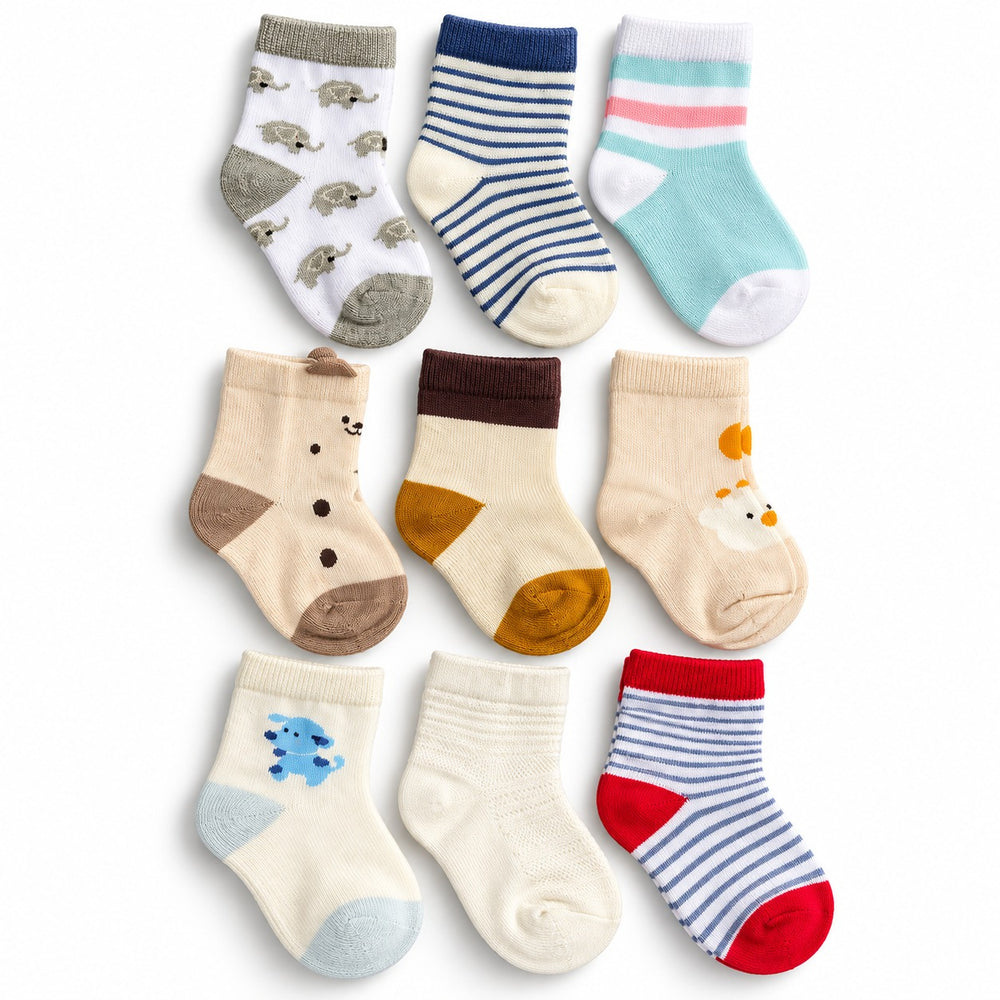 Boy & Girl Socks 3 pc Pack (1-2Y)