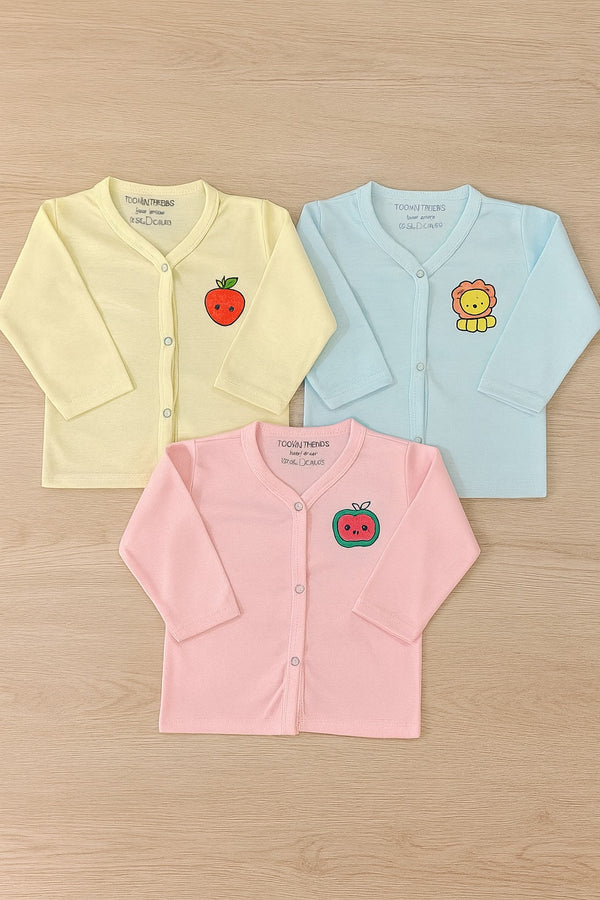 VP34-Pack of 3 Character Vest (0-9M)