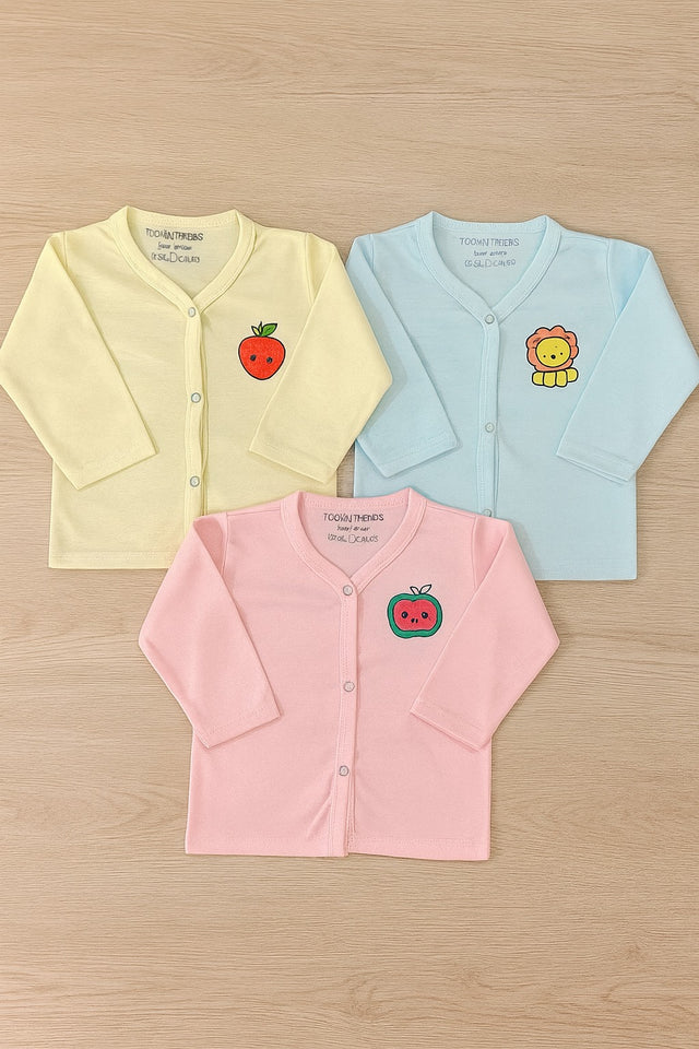 VP34-Pack of 3 Character Vest (0-9M)