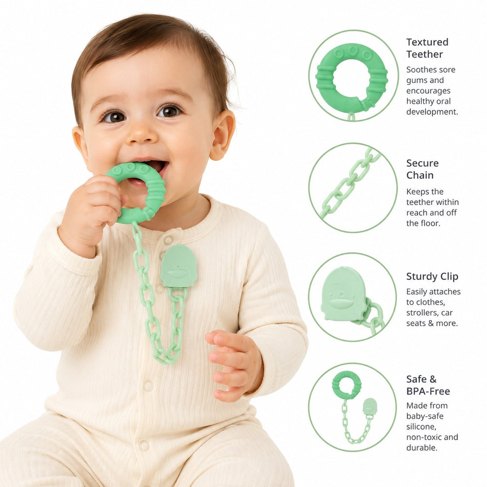 Teether with Chain