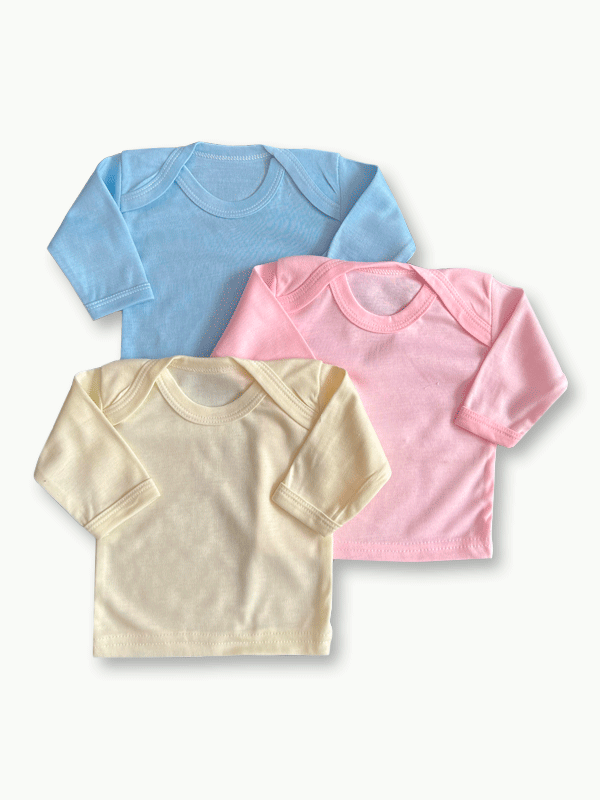Pack of 3 Baby Vest (0-12M)