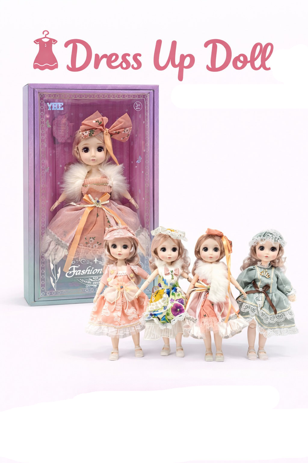 12-Inch Bendable Doll - Y22-2