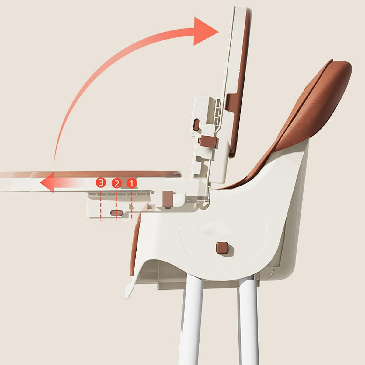 Children’s Dining Chair Multifunctional Dining Chair-LARGE SIZE-AQ-101