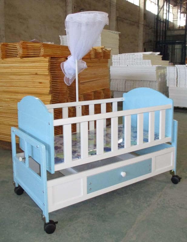 Baby Bed with Drawer-BZ-622