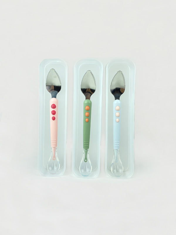 FE128-Scrapping Spoon Double Sided