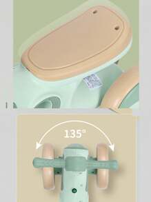 Toddler Fiber Push-On Bike With Lights and Music-BZ-F8