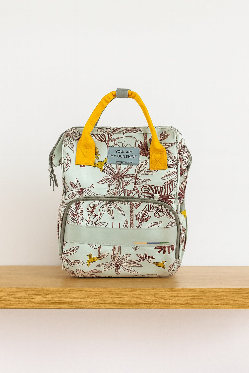 Pink Jungle Baby Diaper Bag-DB219
