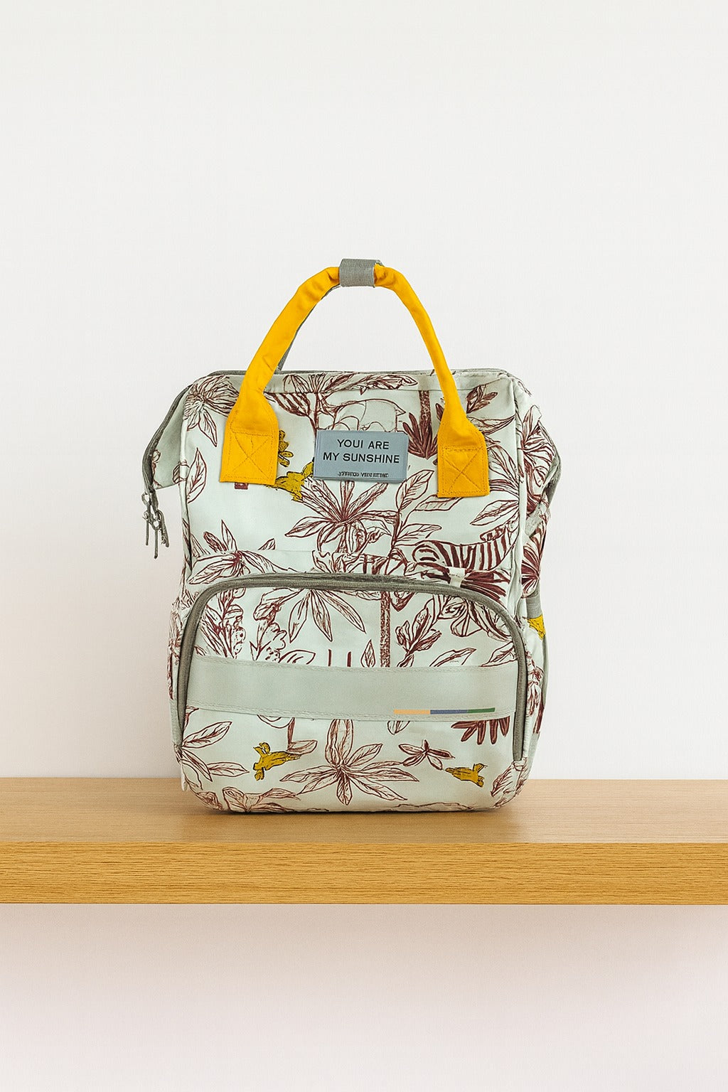 Pink Jungle Baby Diaper Bag-DB219