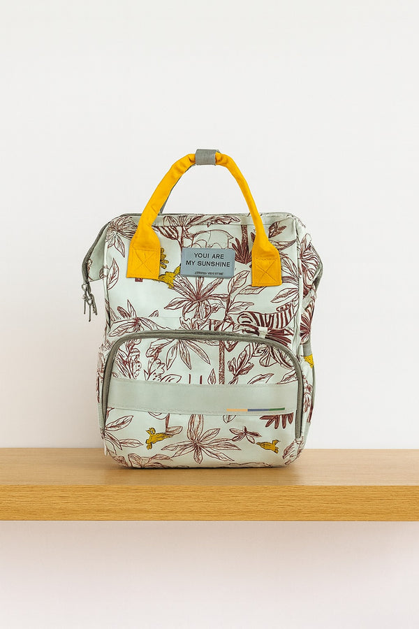 Pink Jungle Baby Diaper Bag-DB219