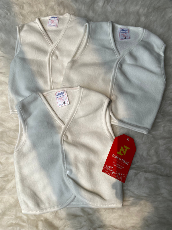 VP39-Pack of 3 Winter Vests (0-12M)