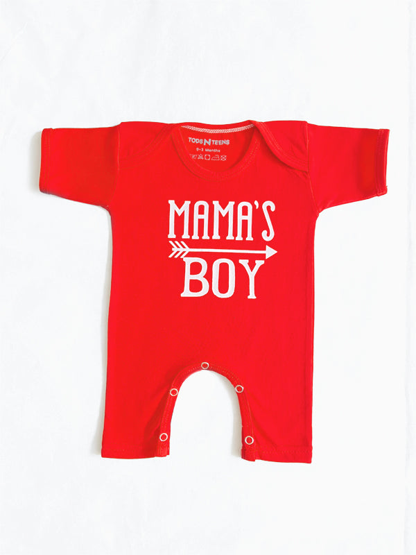 Mama's Boy Romper 0-9M
