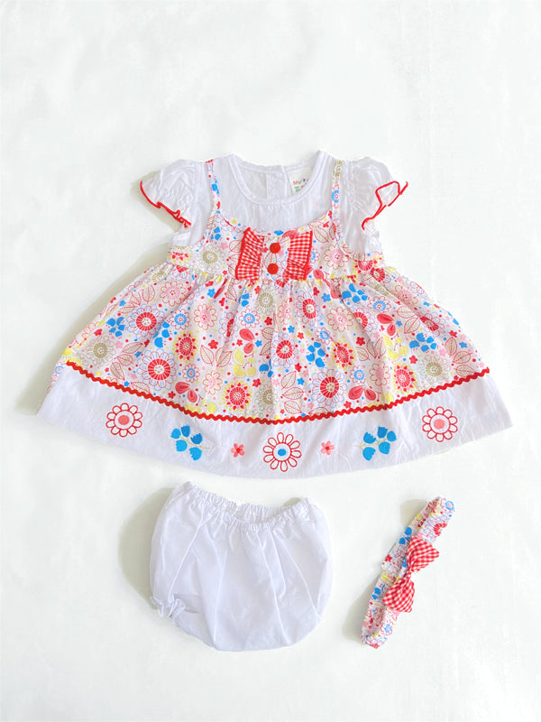 Organic Cotton Frocks (0-9M)