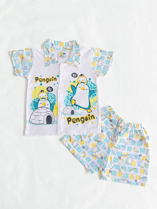 Cotton Short and Shirt Set