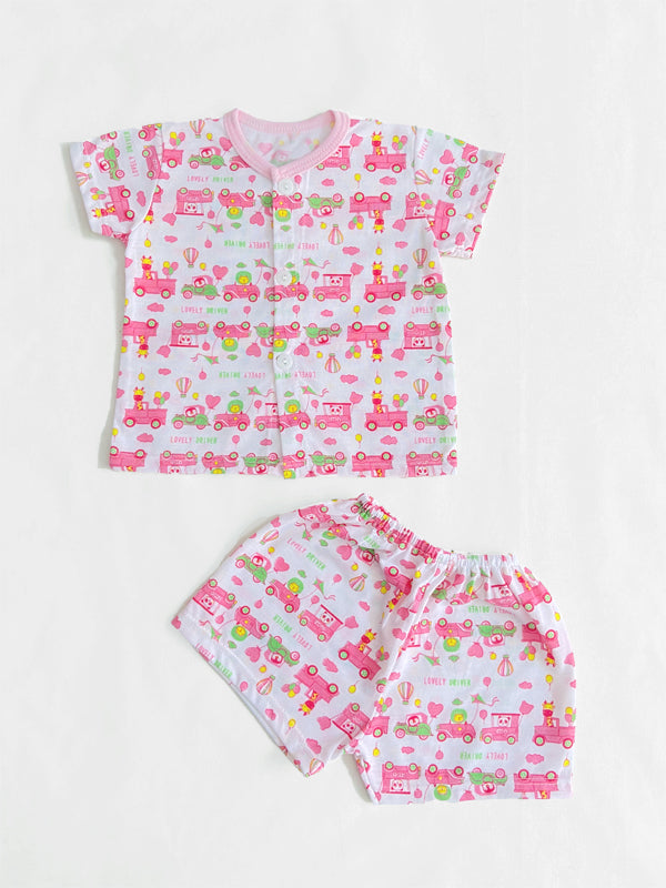 Cotton Short and Shirt Set