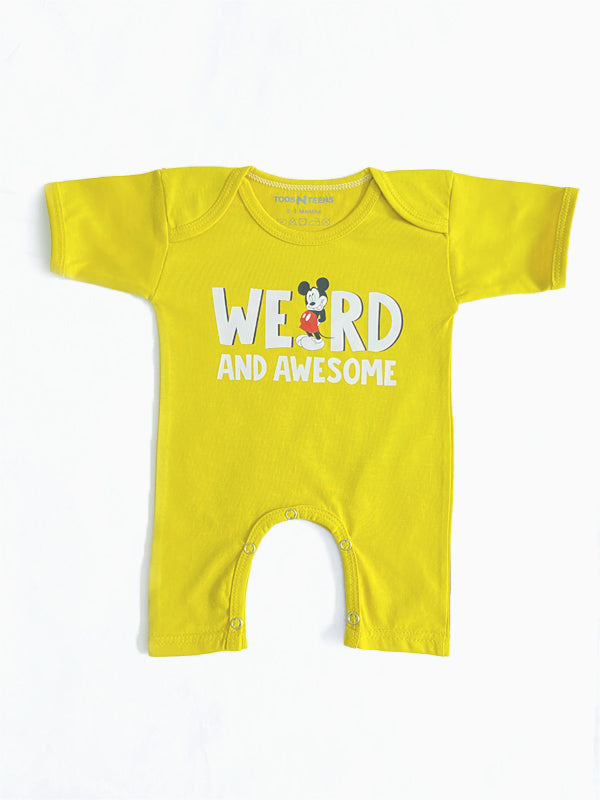 Weird and Aweseome Romper 0-9M