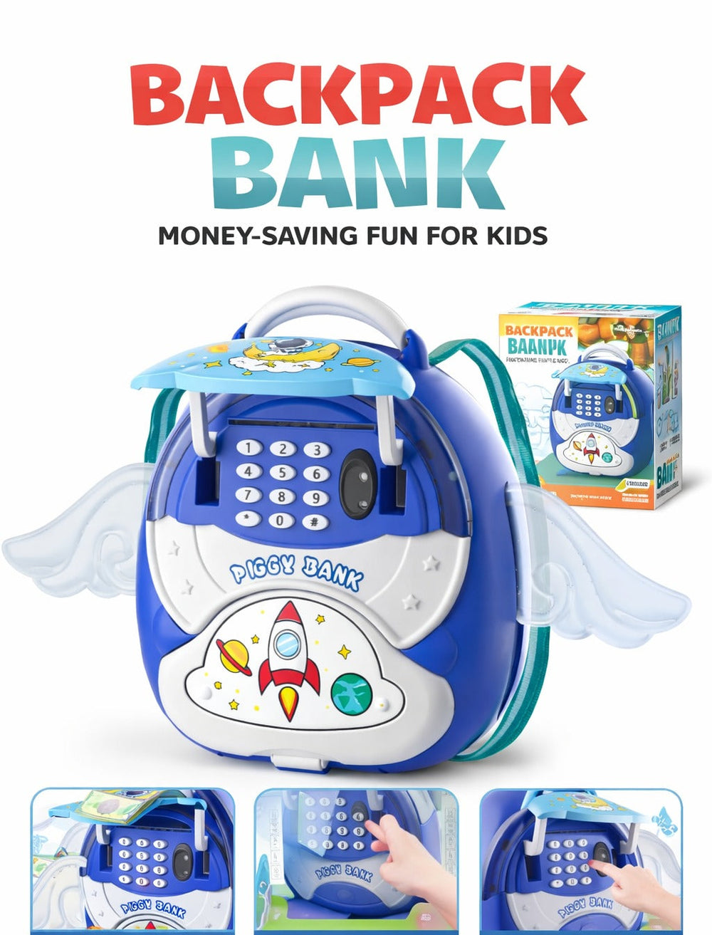 Money Bank Backpack - ZX-031A