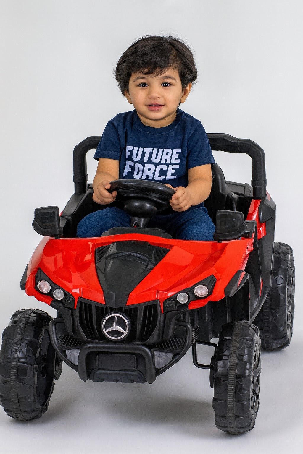 Red colour battery powered jeep with remote control-BZ-J2023