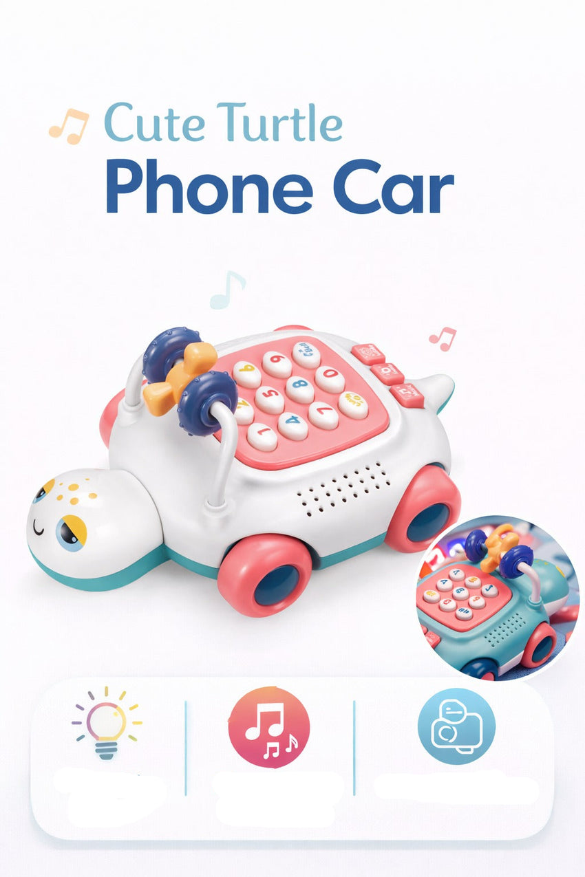 Cute Turtle Phone Car - CY-7074B