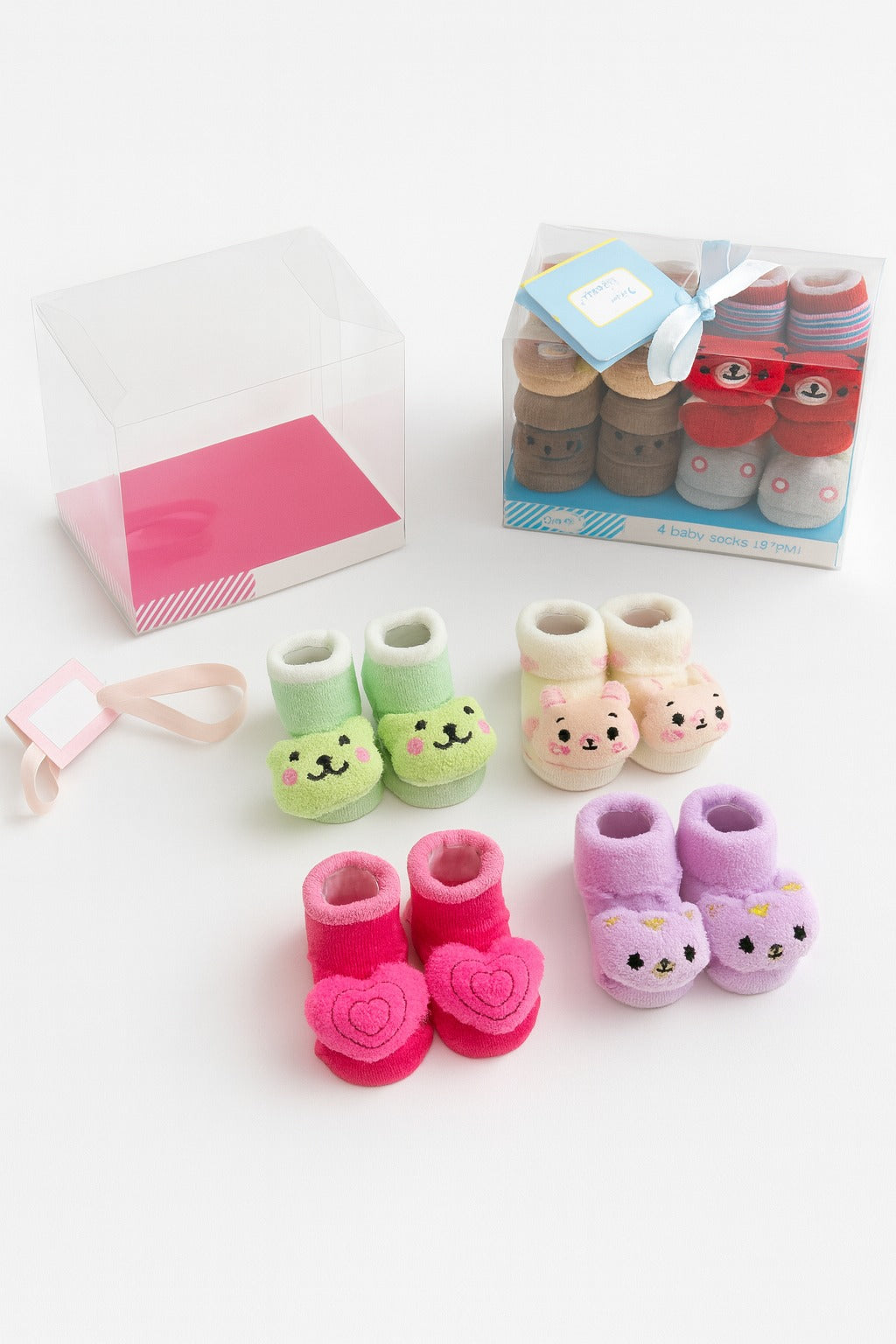 SH570-Pack of 4 Baby Socks