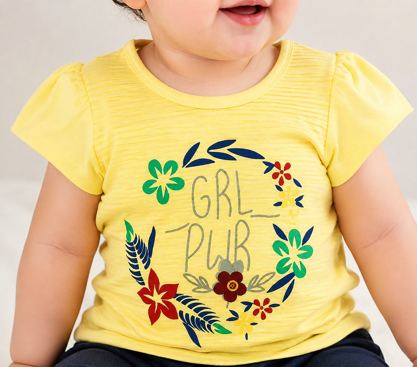 Baby Dress - Yellow