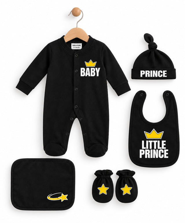 5 Pieces premium starter set - 0-3M