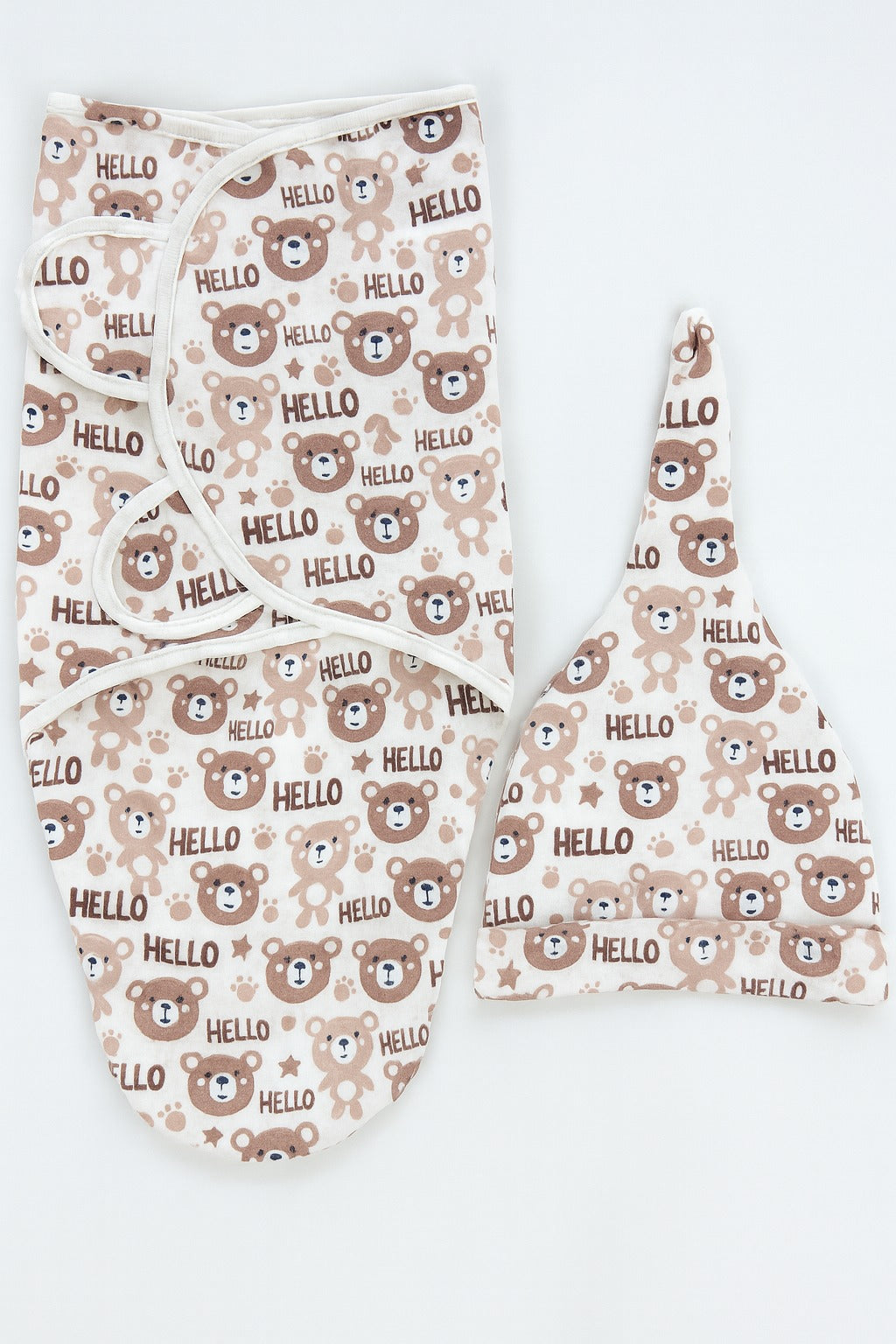 SHT273-Swaddle Me with Cap
