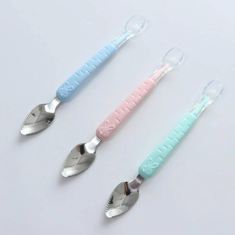 FE128-Scrapping Spoon Double Sided