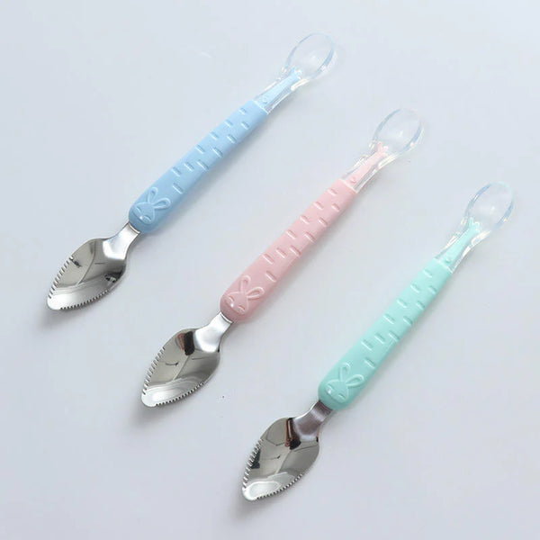 FE128-Scrapping Spoon Double Sided