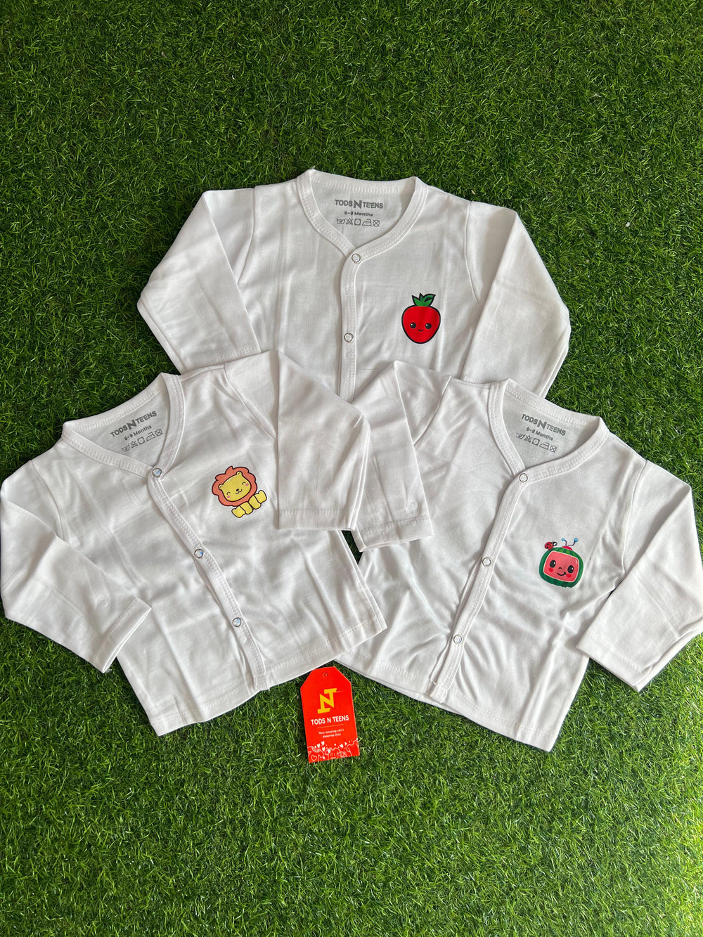 VP34-Pack of 3 Character Vest (0-9M)