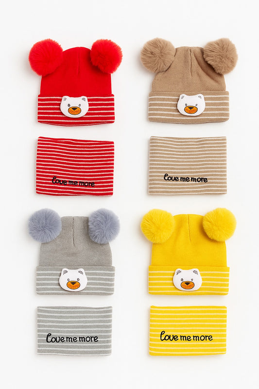 CP270-Winter baby Cap 1-4Y