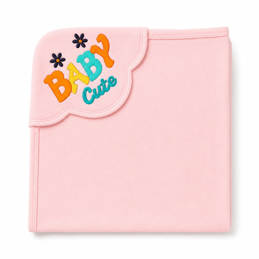 Baby Cotton Wrap Sheet - Pink