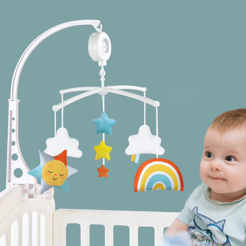 Cartoon Music Box Bed Bell-Cot Mobile