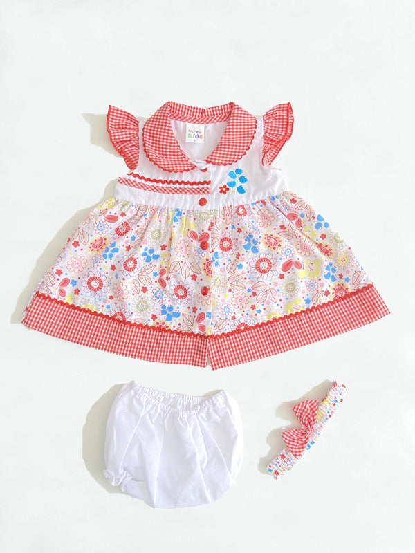 Organic Cotton Frocks (0-9M)