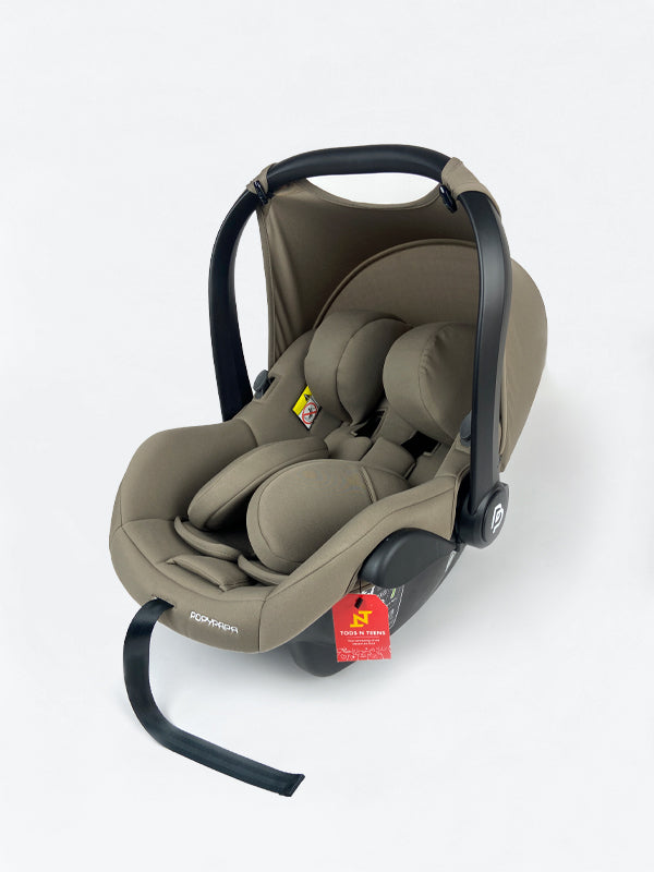 Popypapa Carry Cot Car-Seat Brown