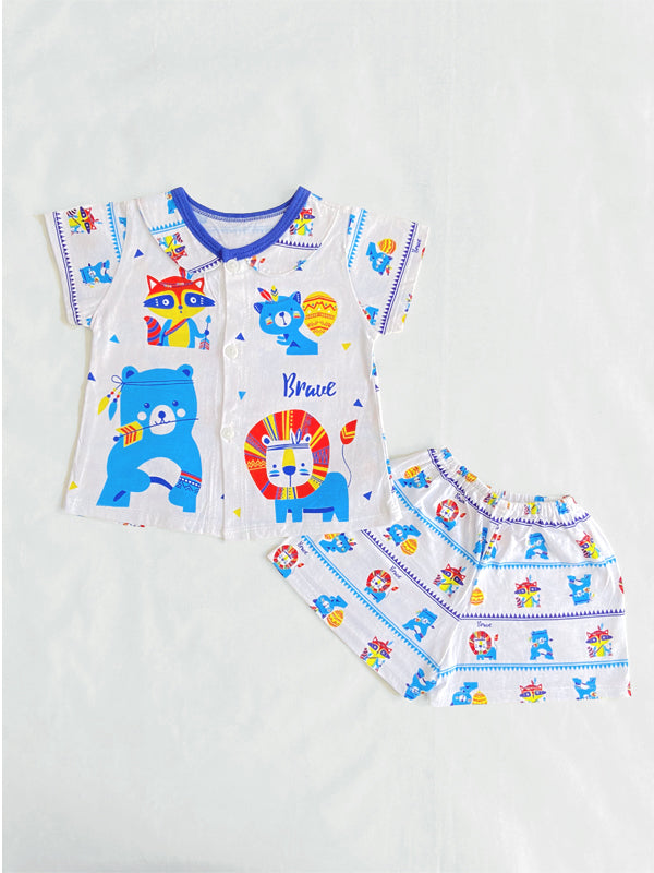 Cotton Short and Shirt Set