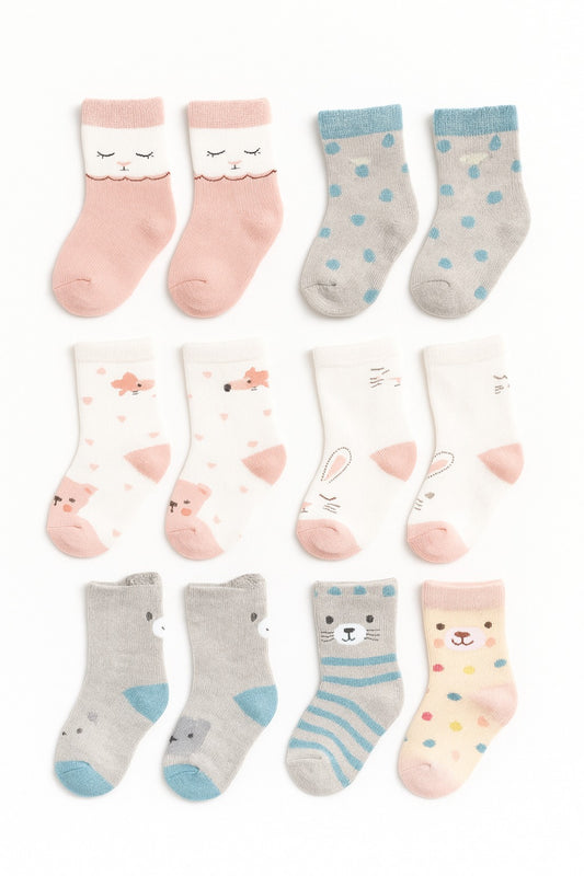 SH585-Winter Baby Socks (0-6M)