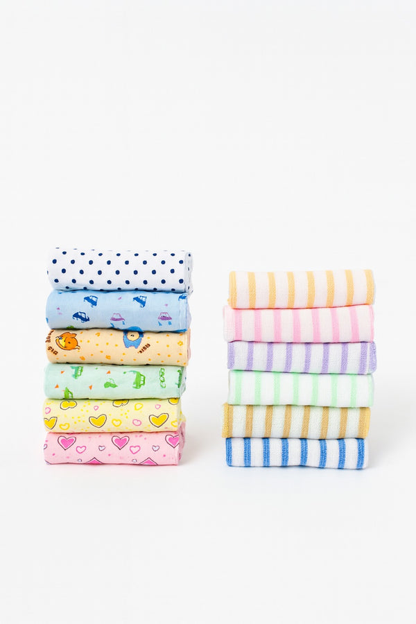 Pack of 6 Baby Face Towels