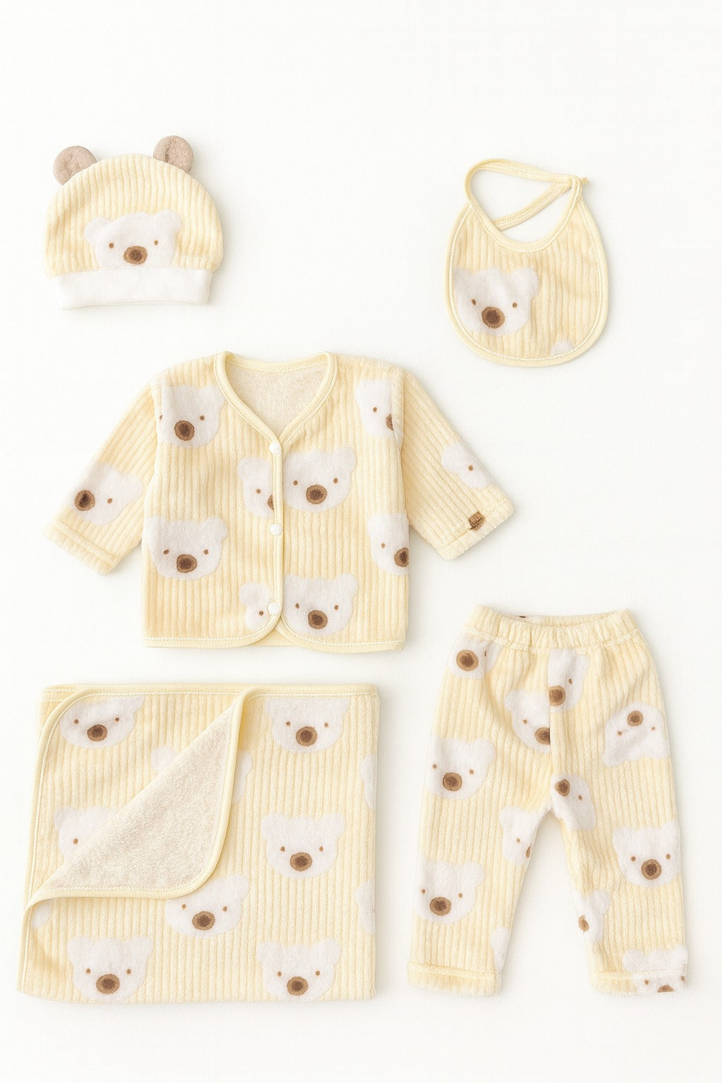 5 Piece Winter Premium Starter Set - (0-3M)