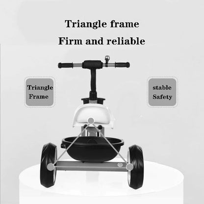 Imported Tricycle With Bucket And Leather Seat - G317