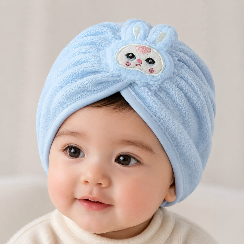 Furr winter Baby Cap (0-12M) - SkyBlue