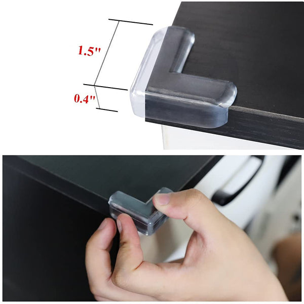 Pack of 4 Silicone Safety Corners