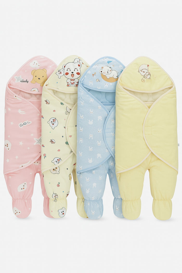 Cozy Baby Swaddle - Yellow