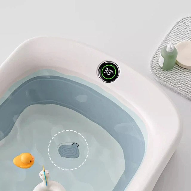 Deluxe Large Baby Bather With Thermometer 6011