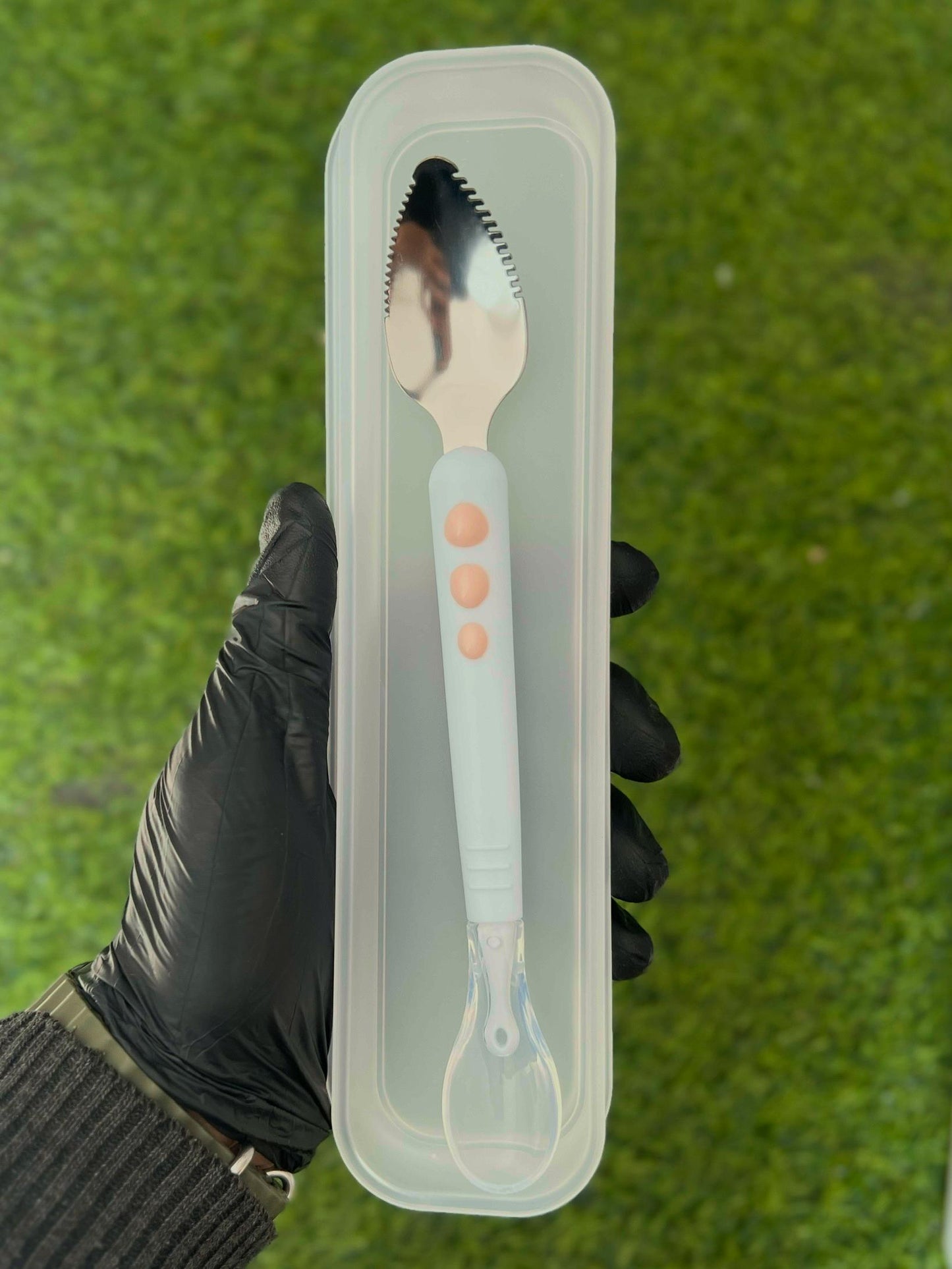 FE128-Scrapping Spoon Double Sided