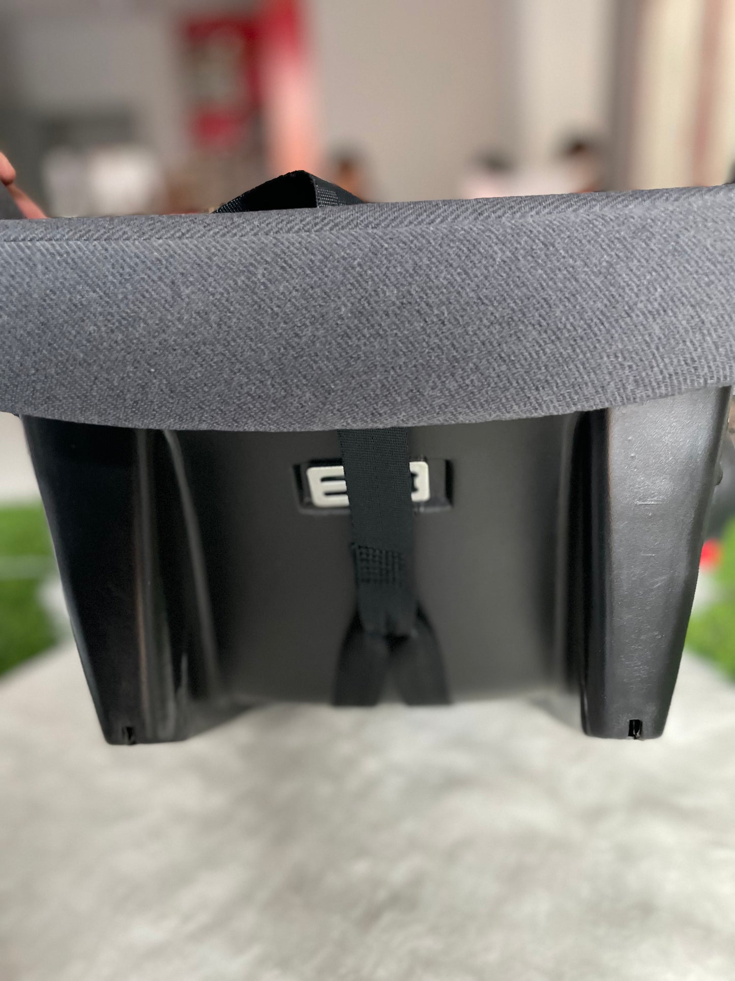 Dark Grey Carry Cot C002