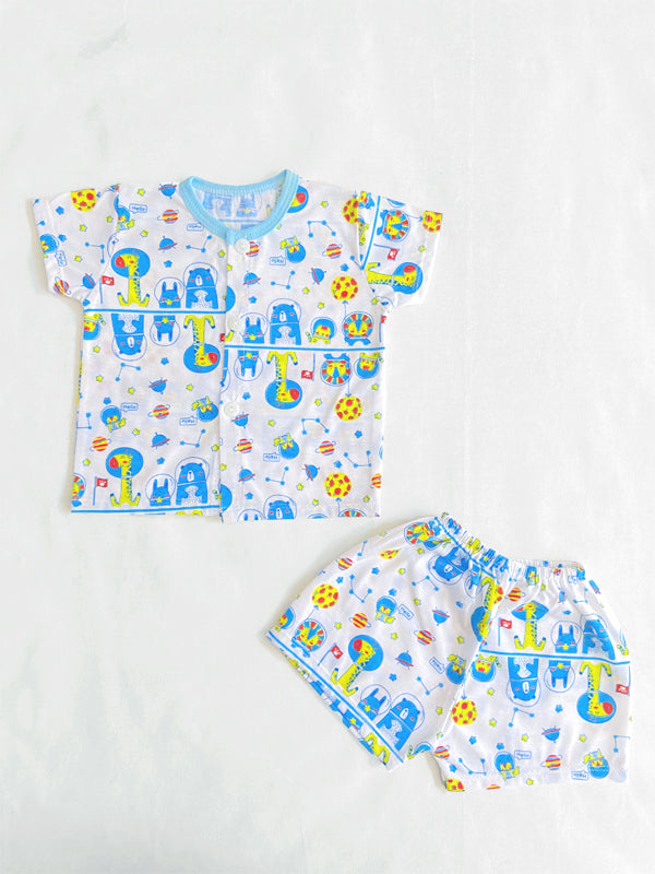 Cotton Short and Shirt Set