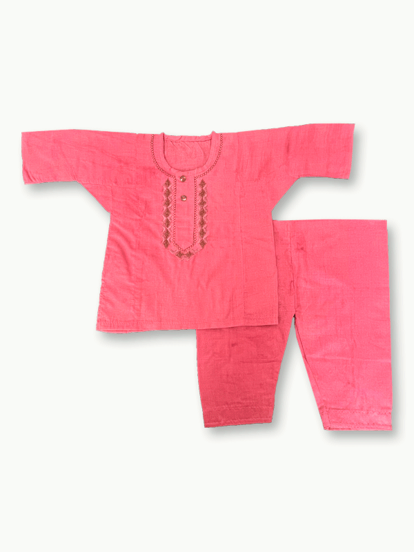 Hand Stichted Kurta Pajama (Newborn)