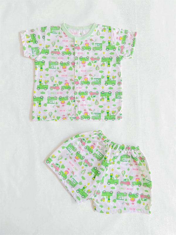 Cotton Short and Shirt Set