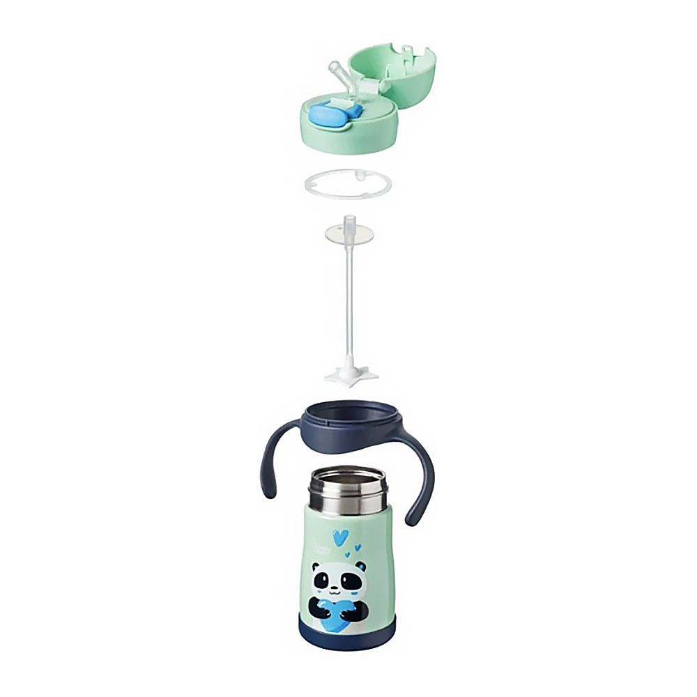TT 448016 Weighted Straw Cup, Panda, 12m+, 280ml