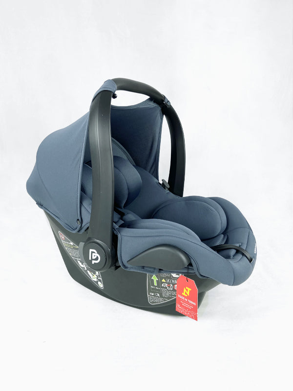 Popypapa Carry Cot Car-Seat Grey
